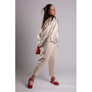 BOMBER ANTELINA COLOR BEIS