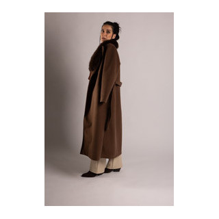 ABRIGO SOFIA COLOR CHOCOLATE