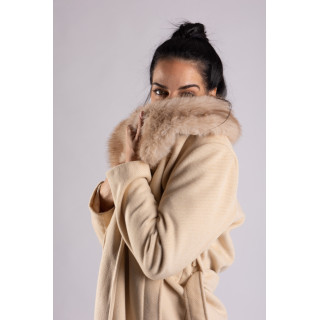 ABRIGO SOFIA COLOR BEIS